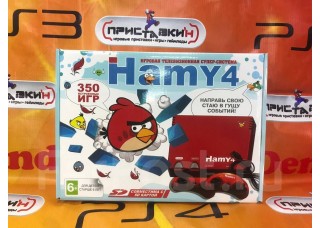 Sega - Dendy "Hamy 4 " 350 in 1 Angry Birds Red