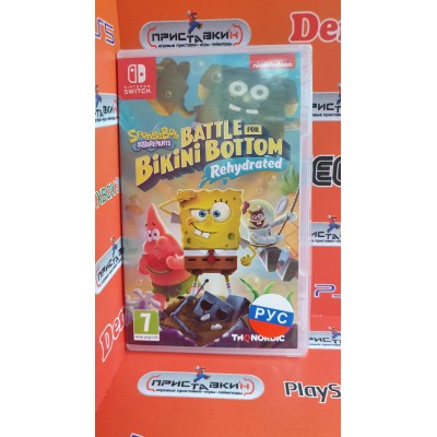 SpongeBob SquarePants: Battle for Bikini Bottom ⟨Nintendo Switch, русская версия⟩