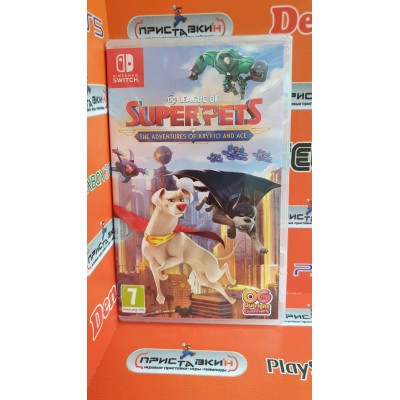 DC League of Super-Pets: The Adventures of Krypto and Ace [Nintendo Switch, английская версия]