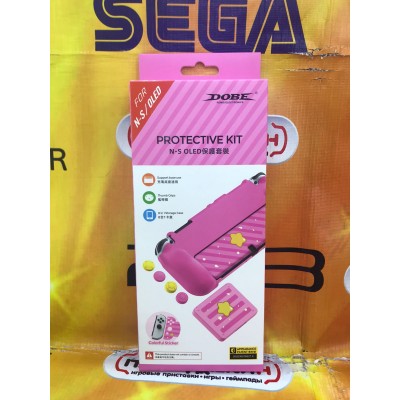 Switch Oled Набор Protection Kit Pink