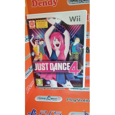 JUST DANCE 4 ⟨Wii⟩ открытый