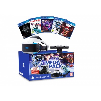 Шлем виртуальной реальности PS4 VR Megapack + 5 игр