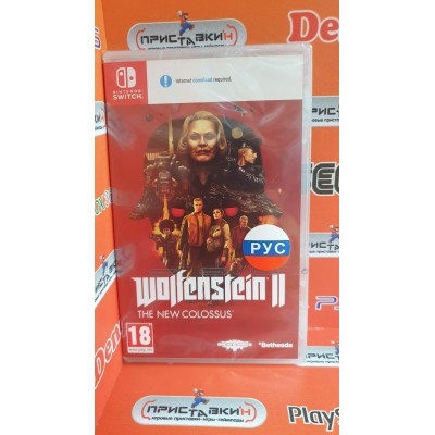 WOLFENSTEIN II THE NEW COLOSSUS ⟨Nintendo Switch, русская версия⟩