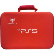 PS 5 Сумка чемодан дорожный красный